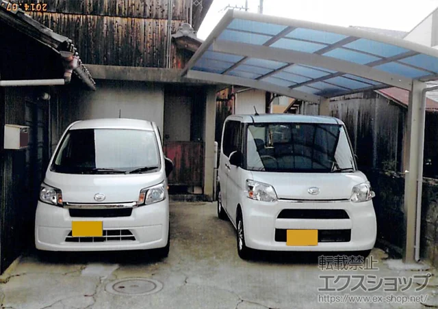 ���ꌧ�ߍ]�����s��YKKAP�̃J�[�|�[�g ���C�i�|�[�g�O�����@�ϐ�`20cm�Ή� �{�H��