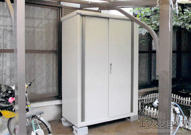 千葉県柏市のの物置・屋外倉庫 グランプレステージジャスト一般型(M-136AT) 施工例