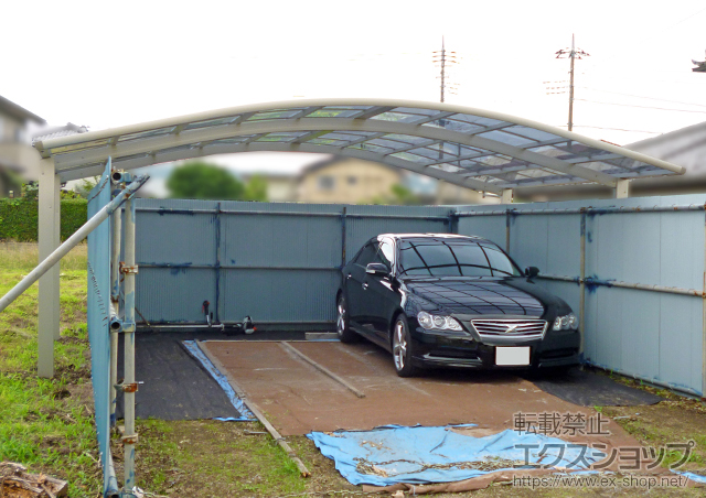 群馬県渋川市中ののカーポート レイナツインポートグラン　積雪〜20cm対応 施工例