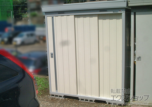 神奈川県川崎市のの物置・屋外倉庫 NXN-25S ネクスタ 一般型 スタンダード 施工例