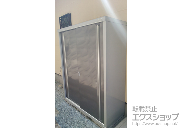 兵庫県川西市のの物置・屋外倉庫 シンプリー 一般型(MJN-156EP) 施工例