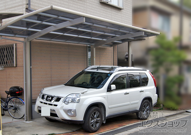 大阪府枚方市ののカーポート レイナポートグラン　積雪〜20cm対応 施工例