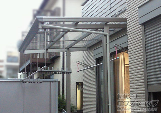 神奈川県相模原市の三協アルミテラス屋根施工例(セパーネ 独立式 標準