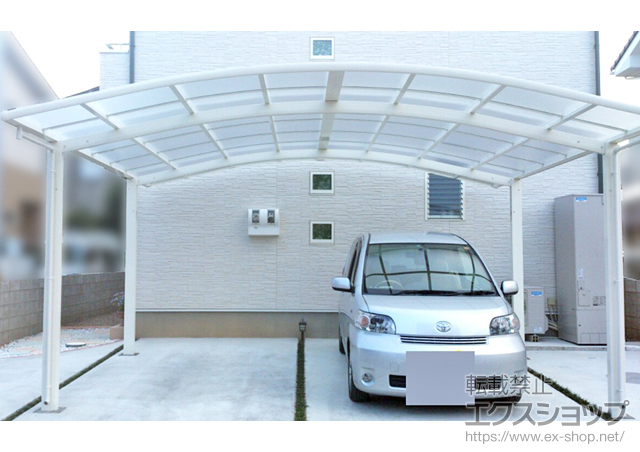 徳島県徳島市ののカーポート レイナツインポートグラン　積雪〜20cm対応 施工例