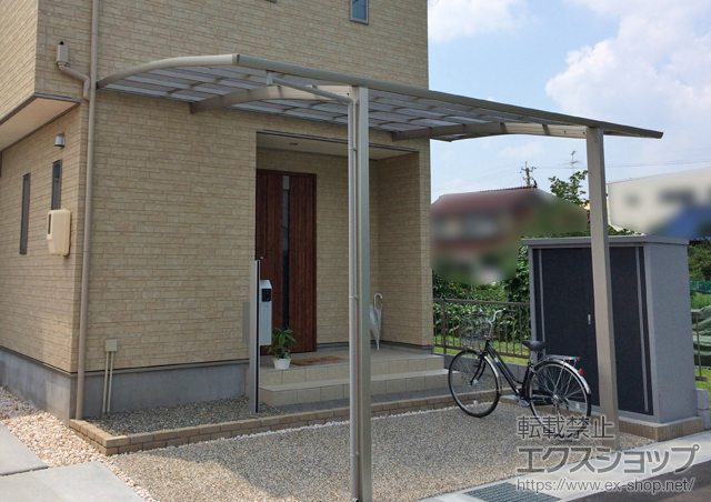 岐阜県羽島郡笠松町ののカーポート レイナベーカポートグラン　積雪〜20cm対応 施工例