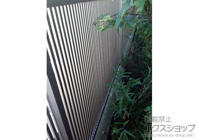 神奈川県横浜市ののフェンス・柵 ライシスフェンス2型 フリーポールタイプ 施工例