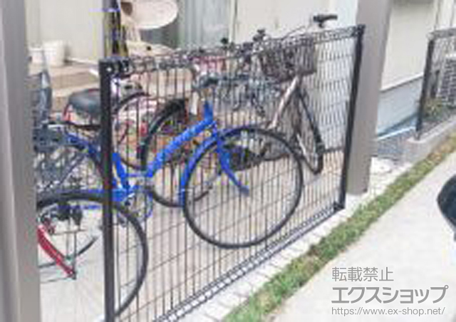 千葉県船橋市ののフェンス・柵 ハイグリッドフェンスN1型 間仕切りタイプ 施工例