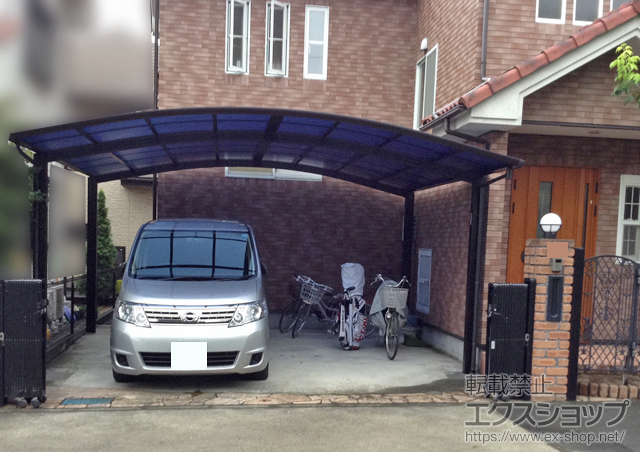 東京都八王子市ののカーポート レイナツインポートグラン　積雪〜20cm対応 施工例