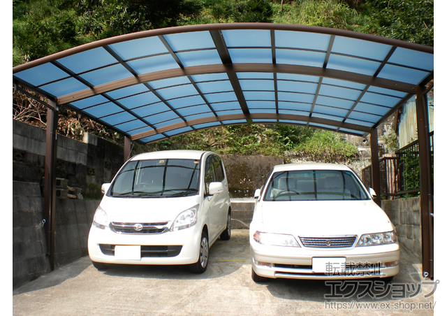 長崎県長崎市ののカーポート レイナツインポートグラン　積雪〜20cm対応 施工例