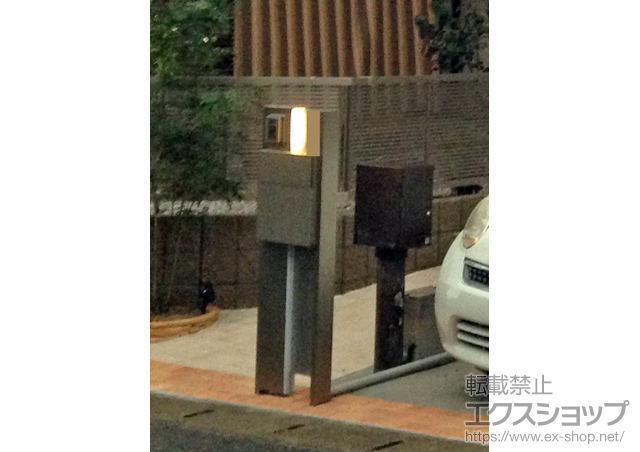 大分県大分市のの機能門柱・ポスト ファンクションユニット ウィルモダン #01 施工例