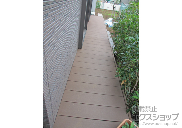 東京都三鷹市ののウッドデッキ リウッドデッキ 200 施工例