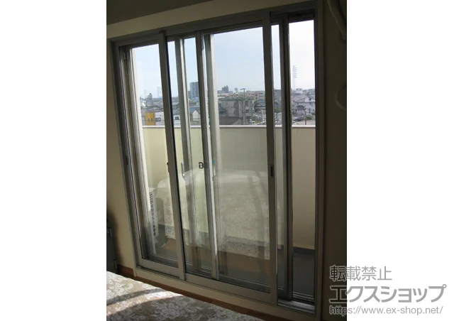 愛知県稲沢市のの内窓（二重窓・二重サッシ） インプラス(ダストバリア)引き違い窓2枚建て 施工例