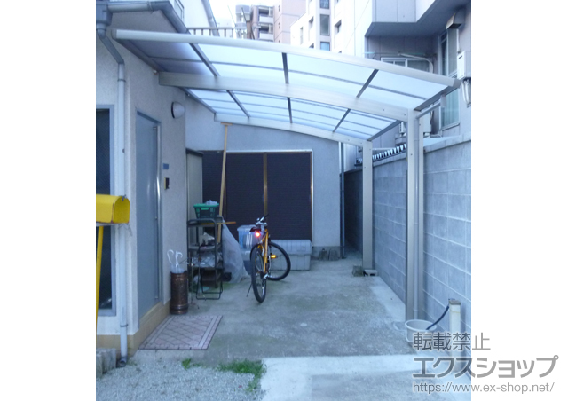 東京都台東区ののカーポート プレシオスポート 積雪〜20cm対応 施工例