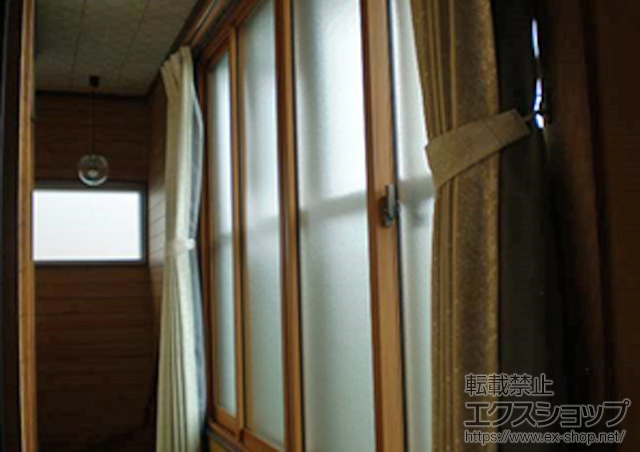 山形県山形市のの二重窓（内窓） インプラス(ダストバリア)引き違い窓4枚建て 施工例