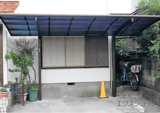 千葉県市川市ののカーポート プレシオスポート 積雪〜20cm対応 施工例