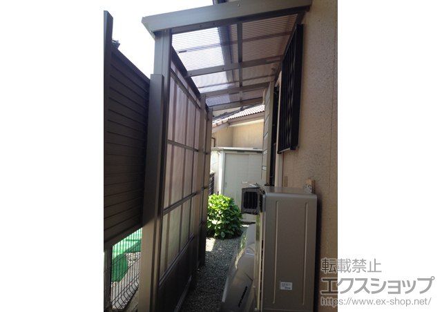 愛知県豊橋市のLIXIL リクシル（トステム）のストックヤード フリーヤード　オープンタイプ 積雪〜20cm対応 施工例