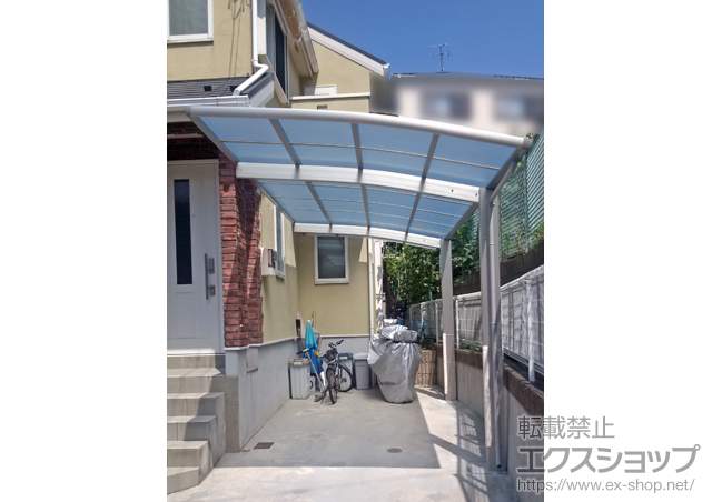 神奈川県横浜市のLIXIL リクシル（トステム）のカーポート レイナポートグラン　積雪〜20cm対応 施工例