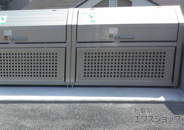 神奈川県横浜市ののゴミステーション ゴミストッカー PS型(GPS-1612-09SC) 施工例