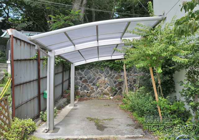 宮城県塩竈市ののカーポート プレシオスポート 積雪〜20cm対応 施工例