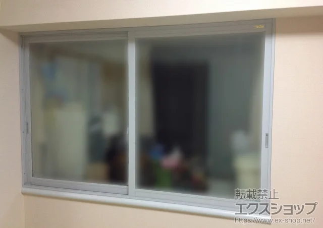東京都立川市のの内窓（二重窓・二重サッシ） インプラス(ダストバリア)引き違い窓2枚建て 施工例