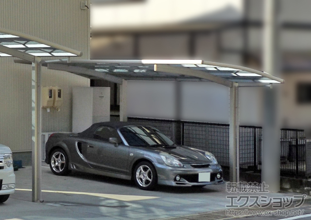 岐阜県中津川市ののカーポート レイナポートグラン　積雪〜20cm対応 施工例