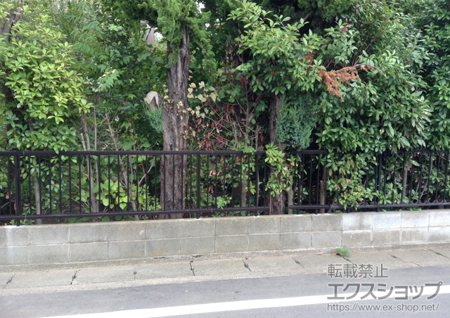 神奈川県高座郡寒川町ののフェンス・柵 ハイサモア フリーポールタイプ 施工例