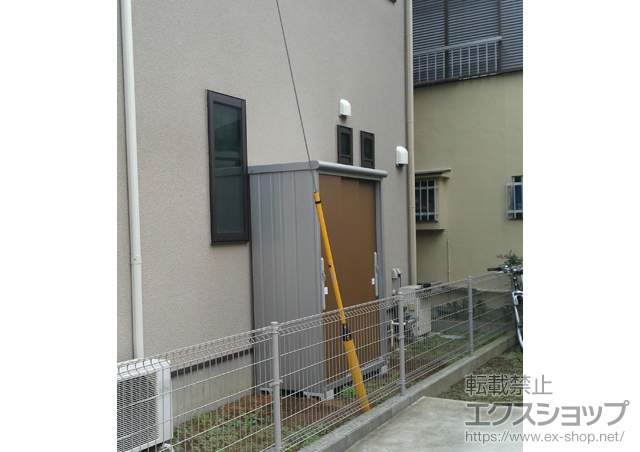 千葉県流山市のの物置・屋外倉庫 エスモ 一般型(ESD-1506AGL) 施工例