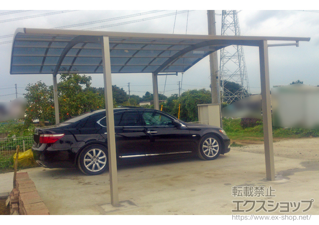 千葉県四街道市ののカーポート レイナツインポートグラン　積雪〜20cm対応 施工例