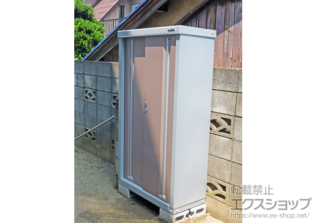 神奈川県横浜市のの物置・屋外倉庫 シンプリー 一般型 (MJN-094D AR ) 施工例