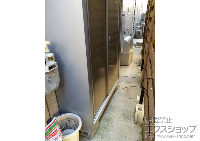東京都新宿区のの物置・屋外倉庫 シンプリー 一般型(MJN-134DP MB) 施工例