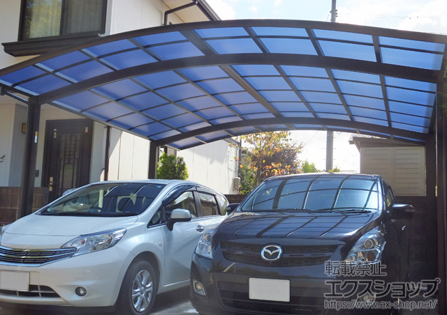 宮城県仙台市ののカーポート レイナツインポートグラン　積雪〜20cm対応 施工例