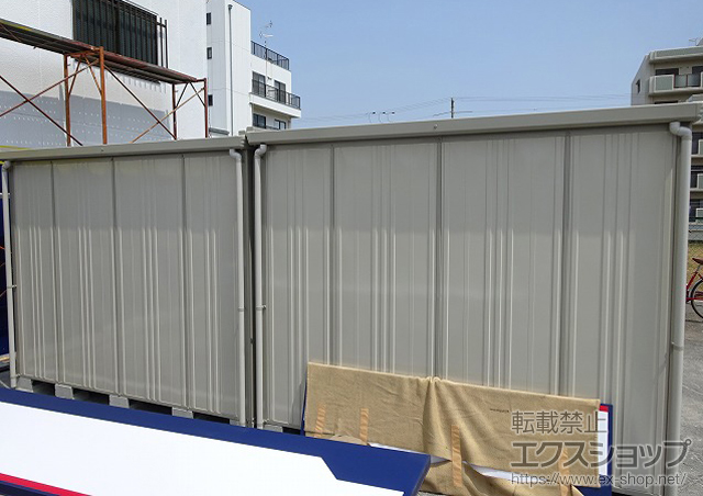 大阪府八尾市のの物置・屋外倉庫 Mr.ストックマンダンディ 一般型(ND-2519) 施工例