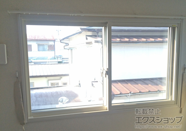 愛知県名古屋市のの二重窓（内窓） インプラス(ダストバリア)引き違い窓2枚建て 施工例