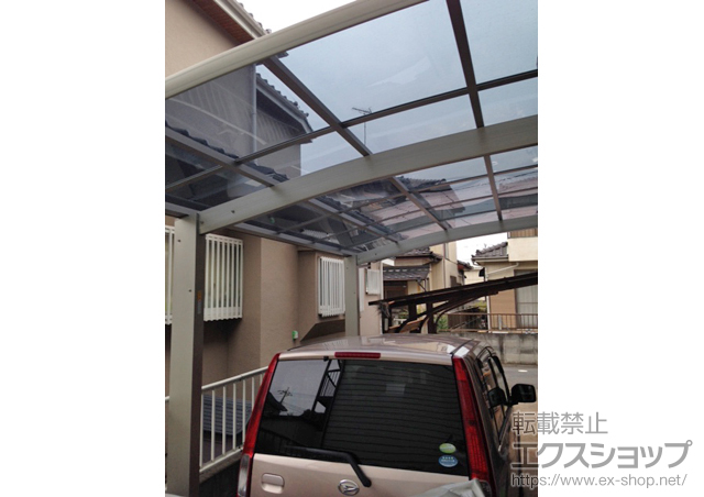埼玉県加須市ののカーポート プレシオスポート 積雪〜20cm対応 施工例