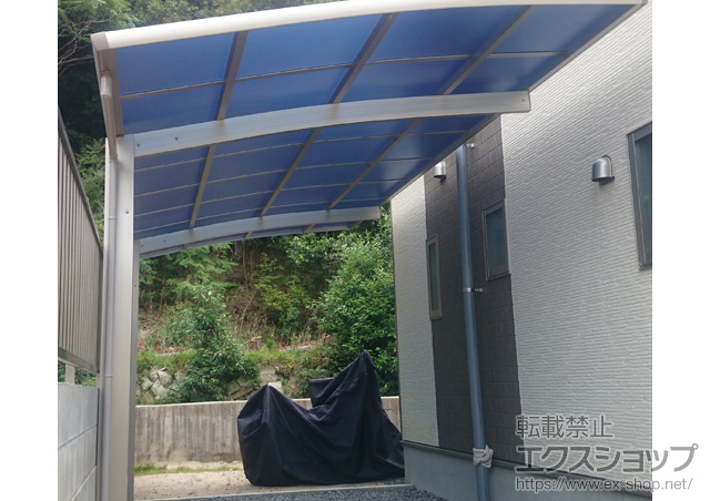 広島県広島市ののカーポート レイナポートグラン　積雪〜20cm対応 施工例