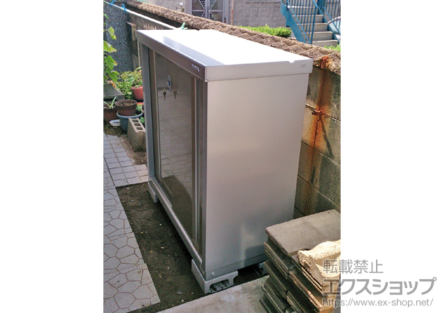 兵庫県明石市のの物置・屋外倉庫 シンプリー 一般型(MJN-115B MB) 施工例