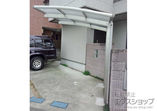 東京都多摩市ののサイクルポート・駐輪場 レイナポートグランミニ 積雪〜20cm対応 施工例