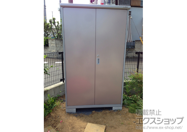 埼玉県北葛飾郡杉戸町のの物置・屋外倉庫 アイビーストッカー (BJN-117E AR ) 施工例