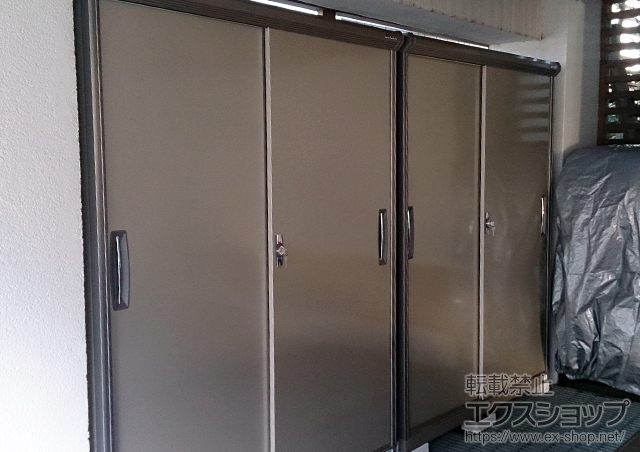 東京都杉並区のの物置・屋外倉庫 ナイソーシスター 一般型(KMX-155E) 施工例