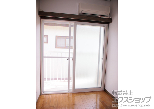 埼玉県新座市のの二重窓（内窓） インプラス(ダストバリア)引き違い窓2枚建て 施工例