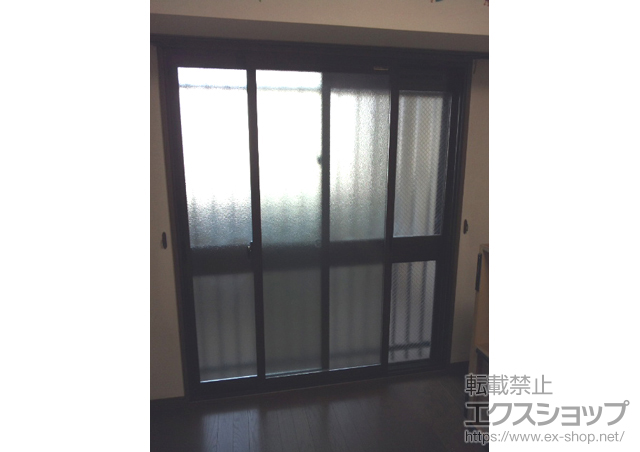 福岡県福岡市のの二重窓（内窓） プラマードU引違い窓2枚建て 施工例