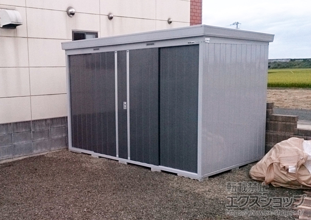 香川県観音寺市のの物置・屋外倉庫 ネクスタ 一般型(NXN-55S PG ) 施工例