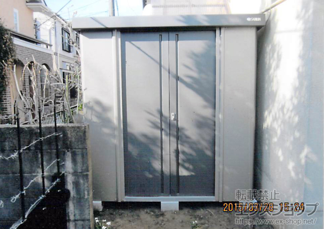 東京都世田谷区のの物置・屋外倉庫 エスケーセブン一般型(SK7-50) 施工例