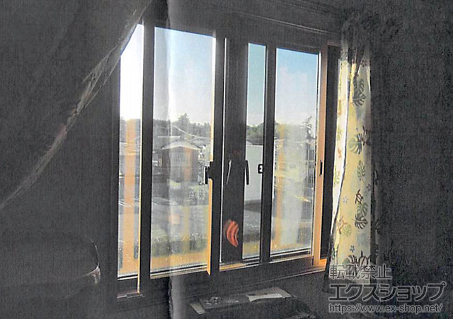 千葉県野田市のの二重窓（内窓） インプラス(ダストバリア)引き違い窓2枚建て 施工例