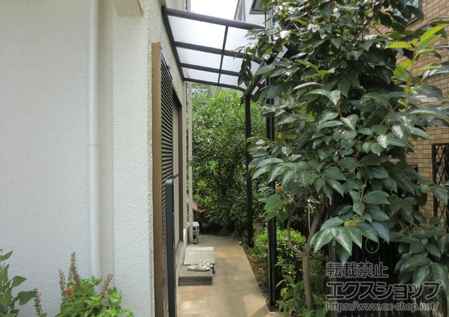 神奈川県横浜市ののテラス屋根 ヴェクターテラス R型 テラスタイプ 単体 積雪〜20cm対応 施工例