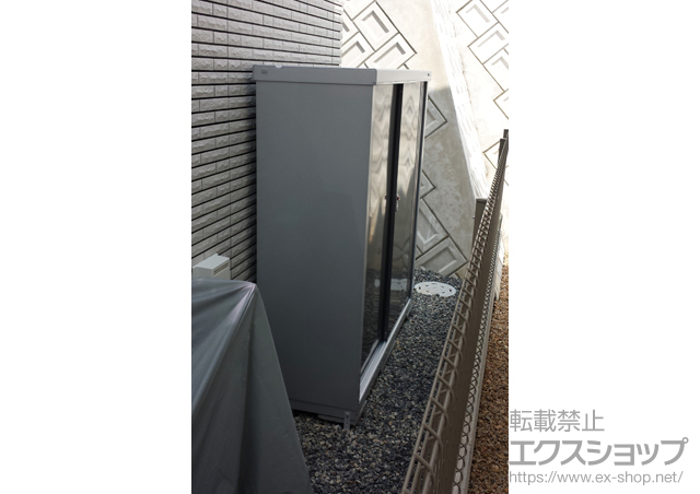 広島県広島市のの物置・屋外倉庫 シンプリー 一般型(MJN-155DP) 施工例