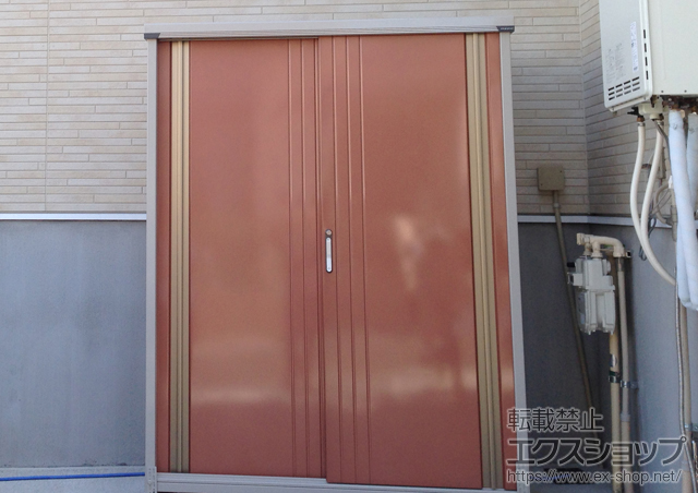 神奈川県須賀市のの物置・屋外倉庫 グランプレステージジャスト　一般型（M-157AF） 施工例