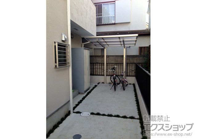 東京都国分寺市ののサイクルポート・駐輪場 エフルージュグランミニ 積雪〜20cm対応 施工例