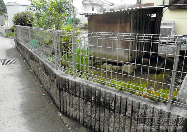 �啪���L����s��LIXIL ���N�V��(TOEX)�̃t�F���X�E��E�� �n�C�O���b�h�t�F���XUF8�^ �t���[�|�[���^�C�v �{�H��