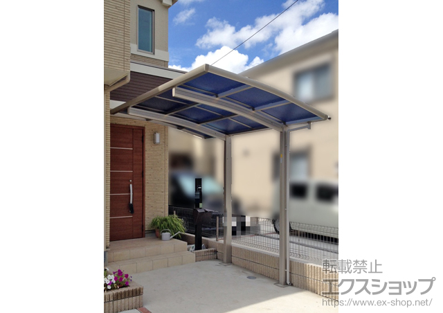 東京都足立区ののサイクルポート・駐輪場 レイナポートグランミニ 積雪〜20cm対応 施工例